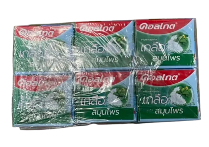 ยาสีฟันคอลเกตสูตรเกลือสมุนไพร 100 g ยกแพค 6 กล่อง