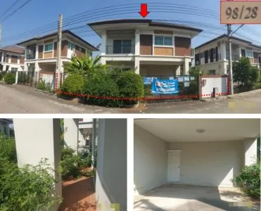 For sale: 2-story detached house, secondhand, in Bang Bua Thong, Nonthaburi. Land area: 0-0-50.3 rai.